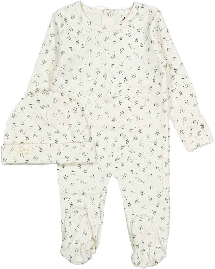 Ladida Cherry Footie & Hat