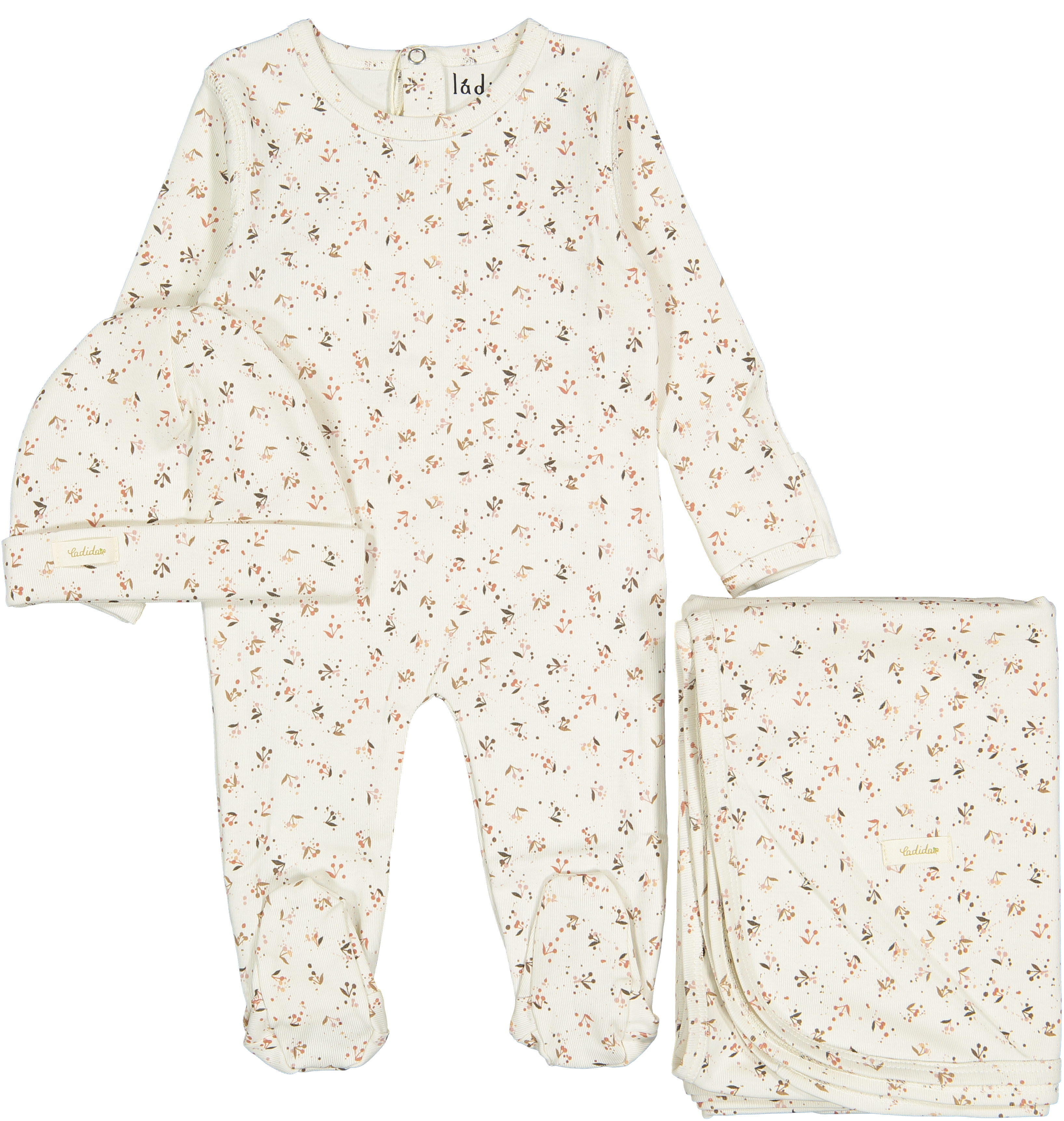 Ladida Cherry Layette Set