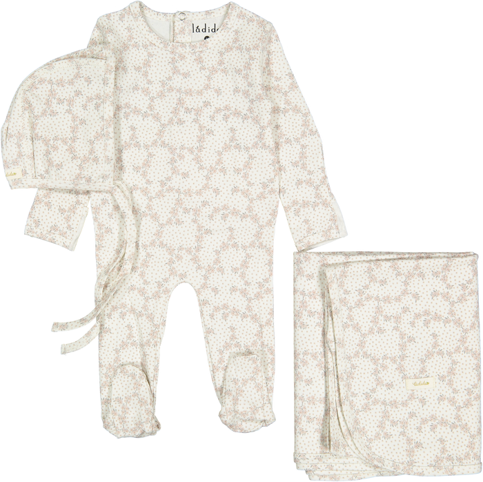 Ladida Vintage Vine Layette Set