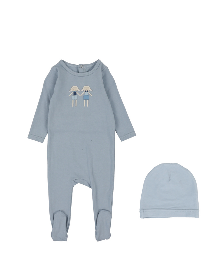 Lamb Footie & Hat