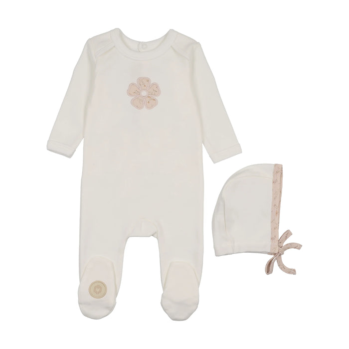 Blooming Footie & Hat