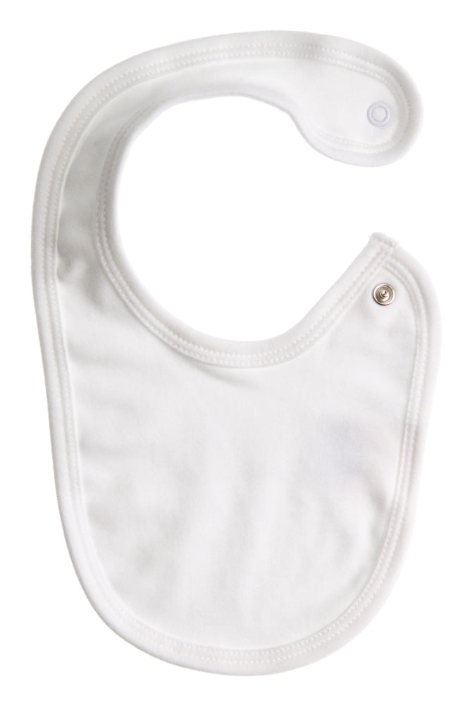 Baby Jay White Bib