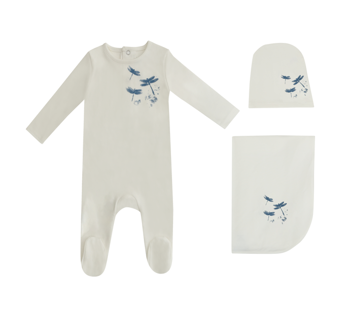 Dragonfly/Butterfly Layette Set