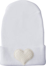 Fuzzy Ivory Heart