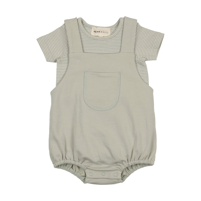 Romper + Striped Tee