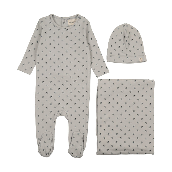 Berry Print Layette Set