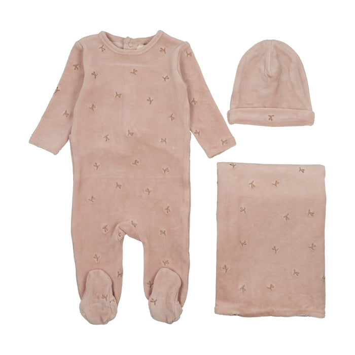 Velour Scattered Layette Set