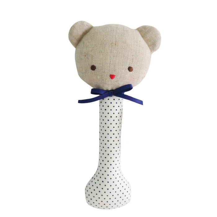 Baby Bunny Stick Rattle