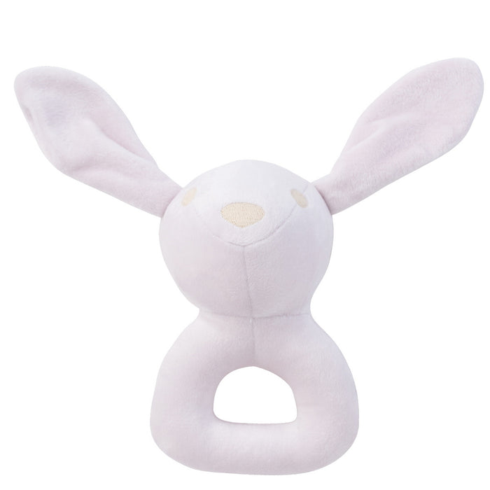 Petit Toile Bunny Rattle Toy
