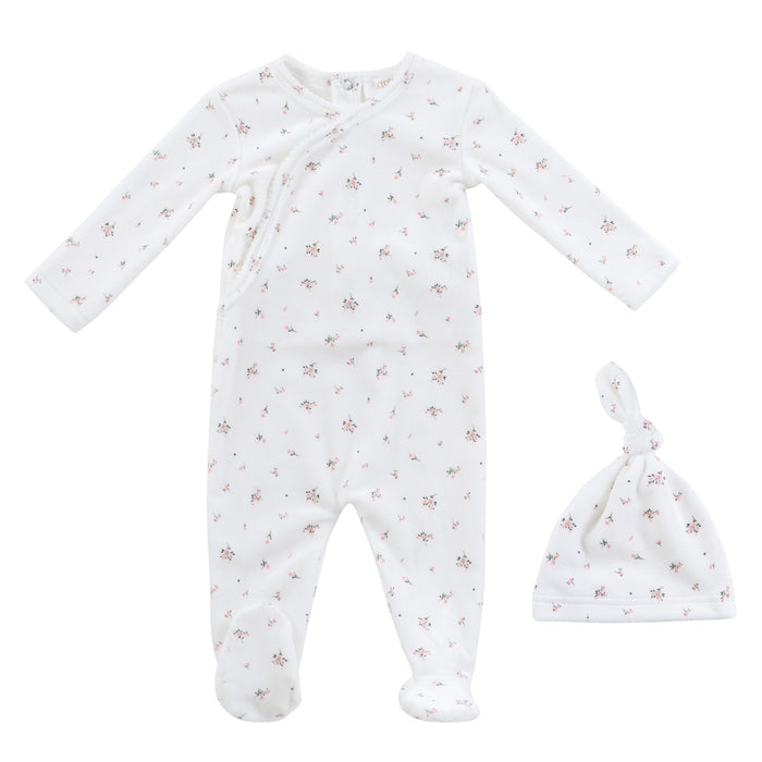 Lil Blooms Footie & Hat