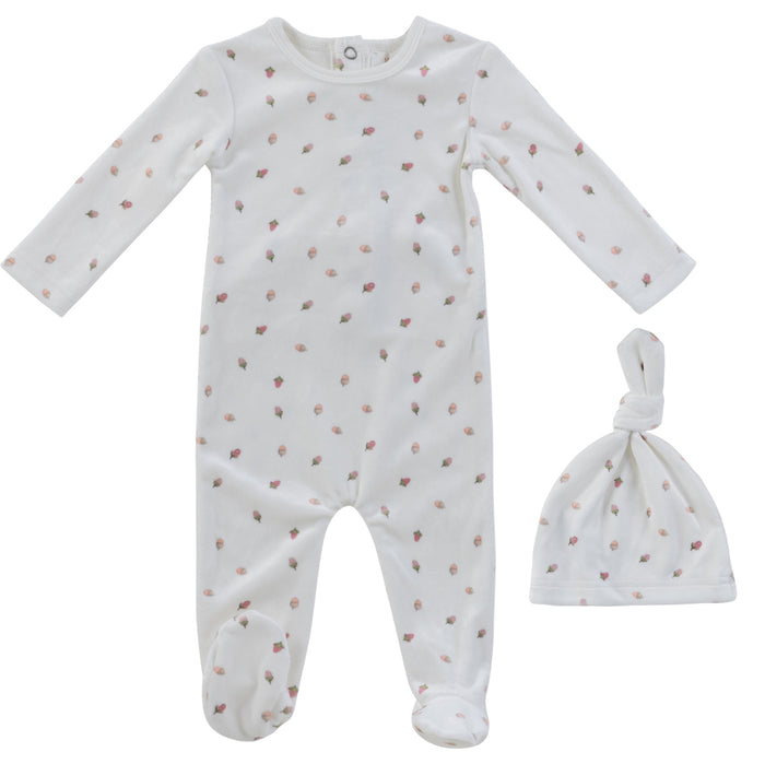 Nutmeg Oak Footie & Hat