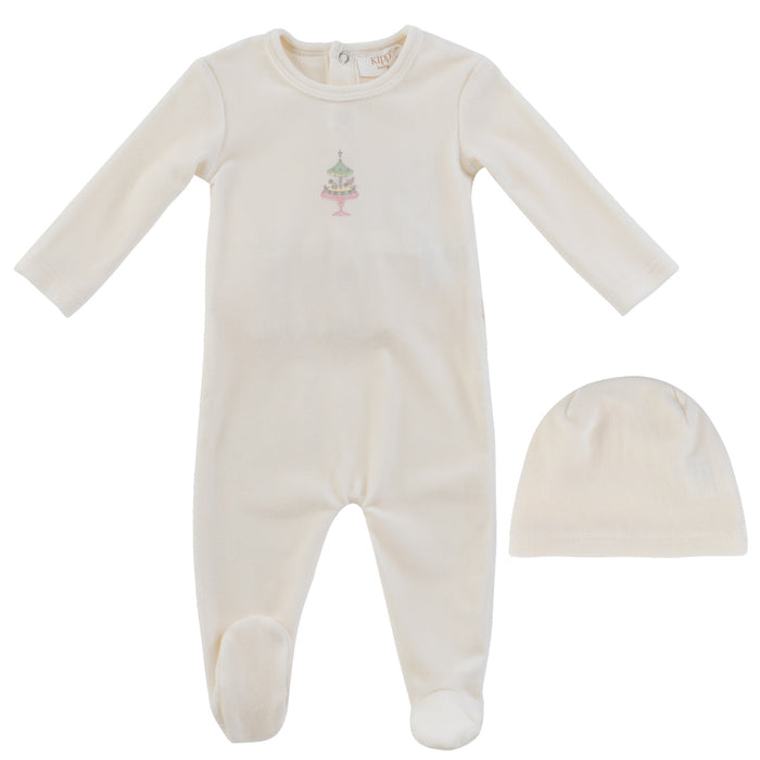 Party Cake Footie & Hat