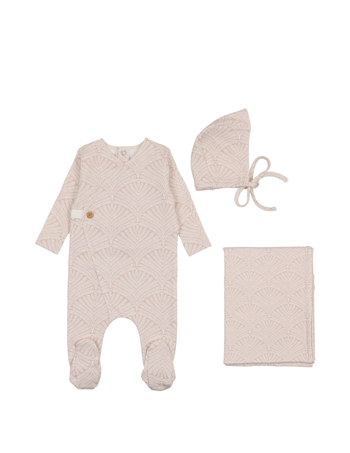 Print Wrap Layette Set