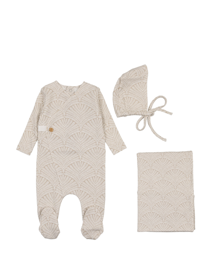 Print Wrap Layette Set