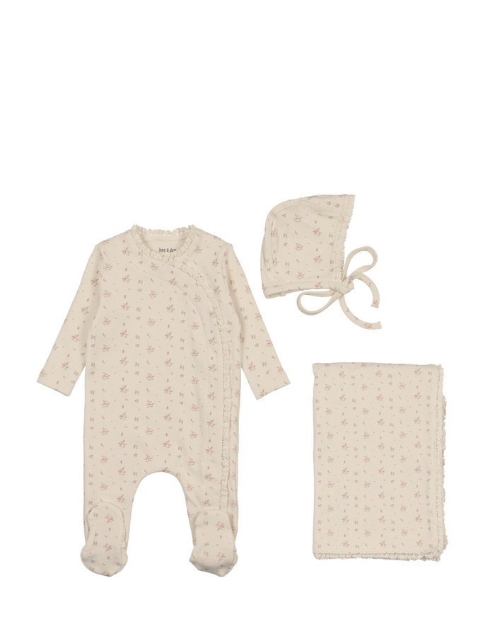 Sweet Blossoms Layette Set