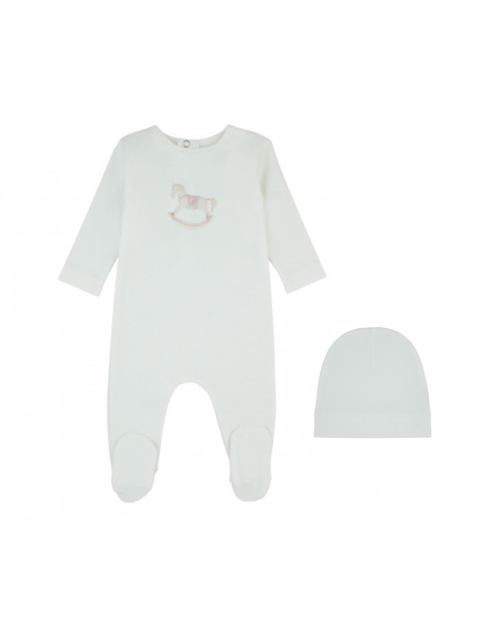 Rocking Horse Footie & Hat