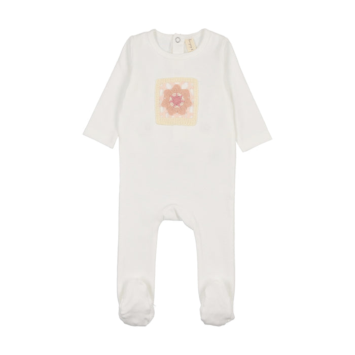 Crochet Square Footie