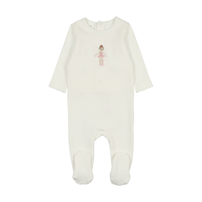 Big Ballerina Footie & Hat