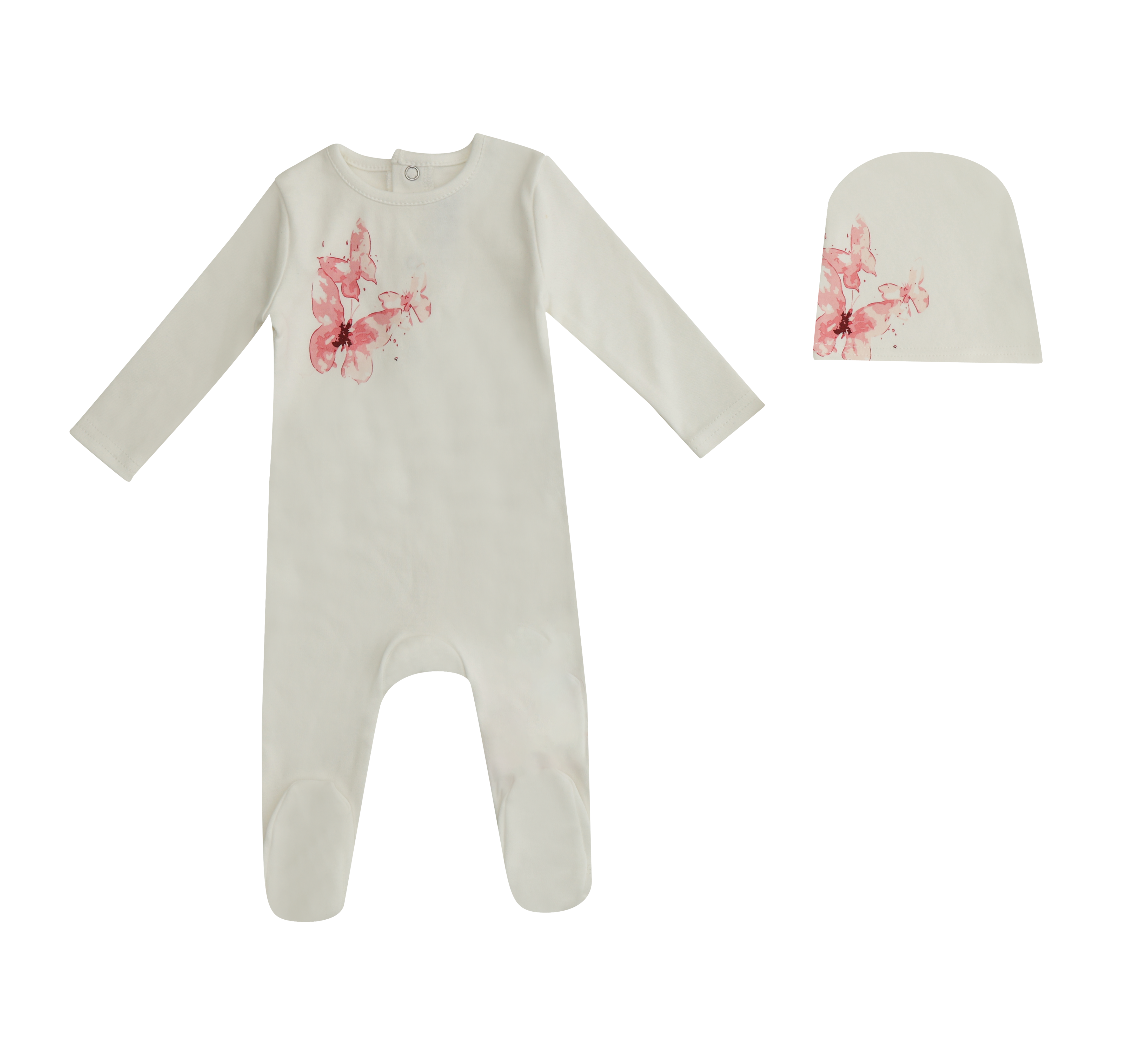 Dragonfly/Butterfly Footie & Hat