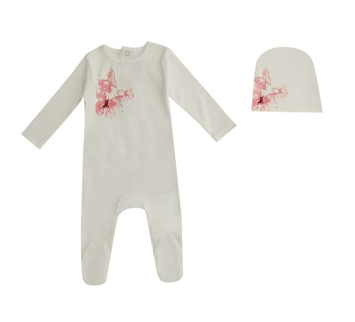 Dragonfly/Butterfly Footie & Hat