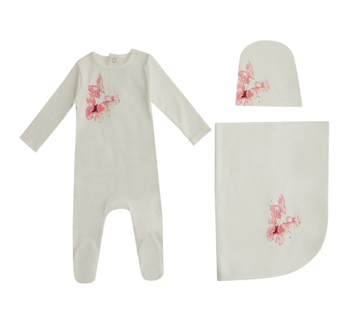 Dragonfly/Butterfly Layette Set