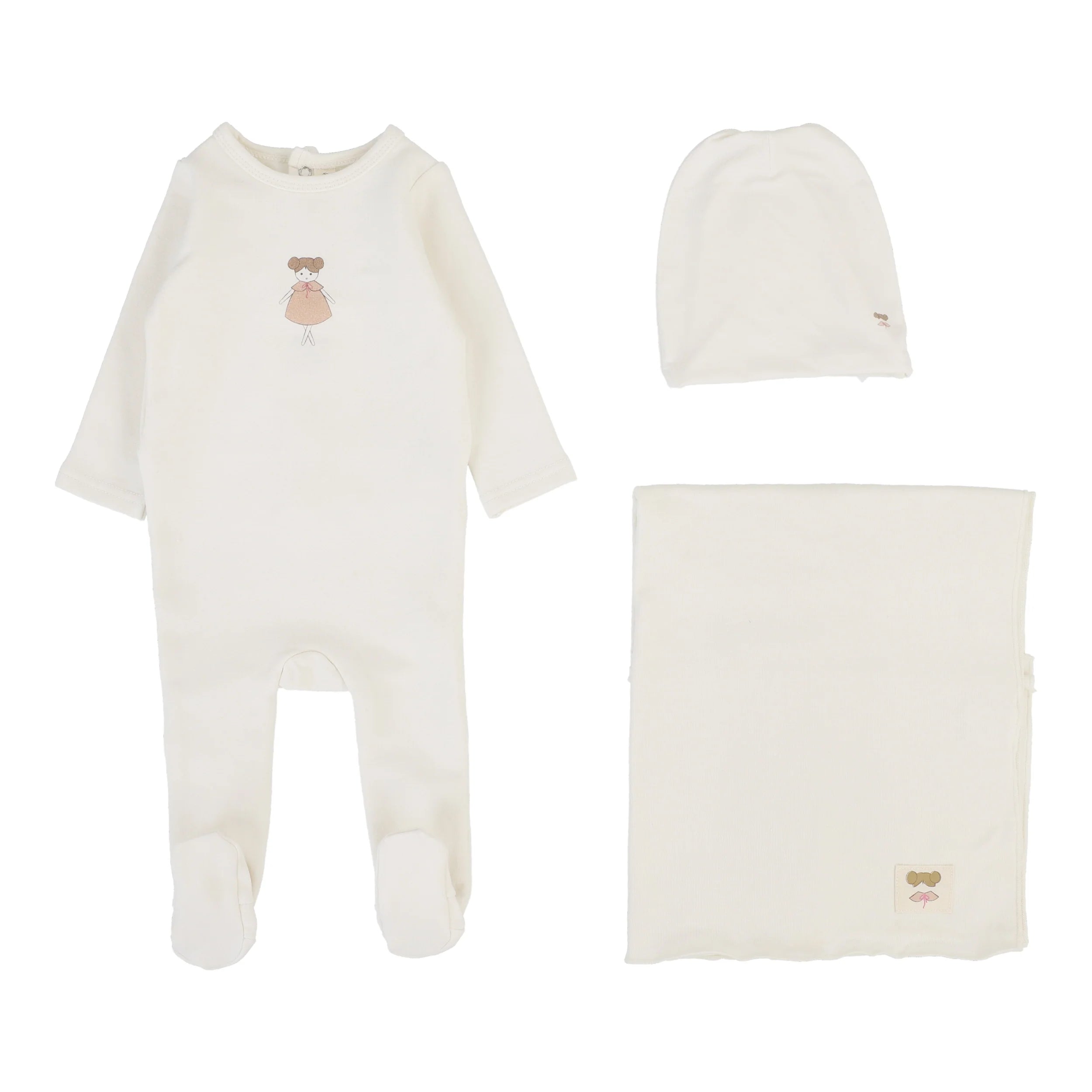 Graphic Layette Set