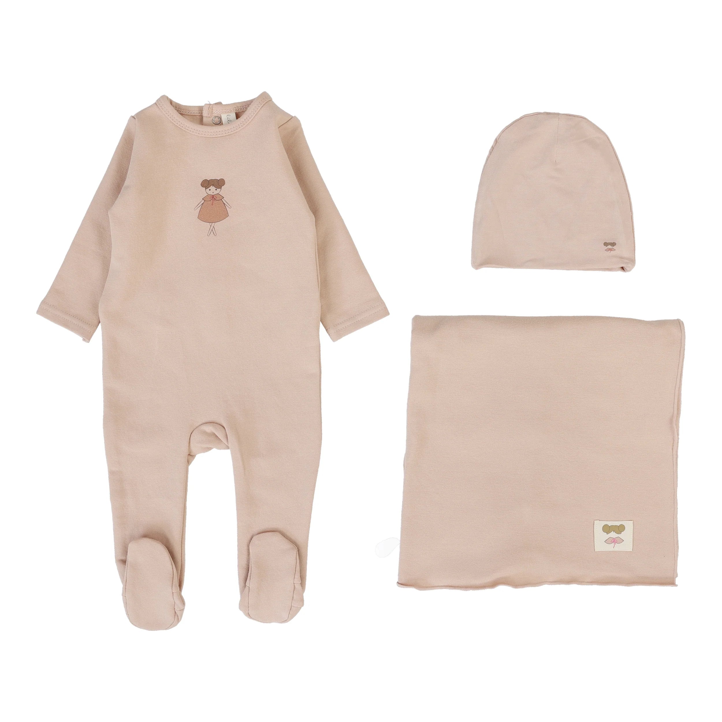 Graphic Layette Set