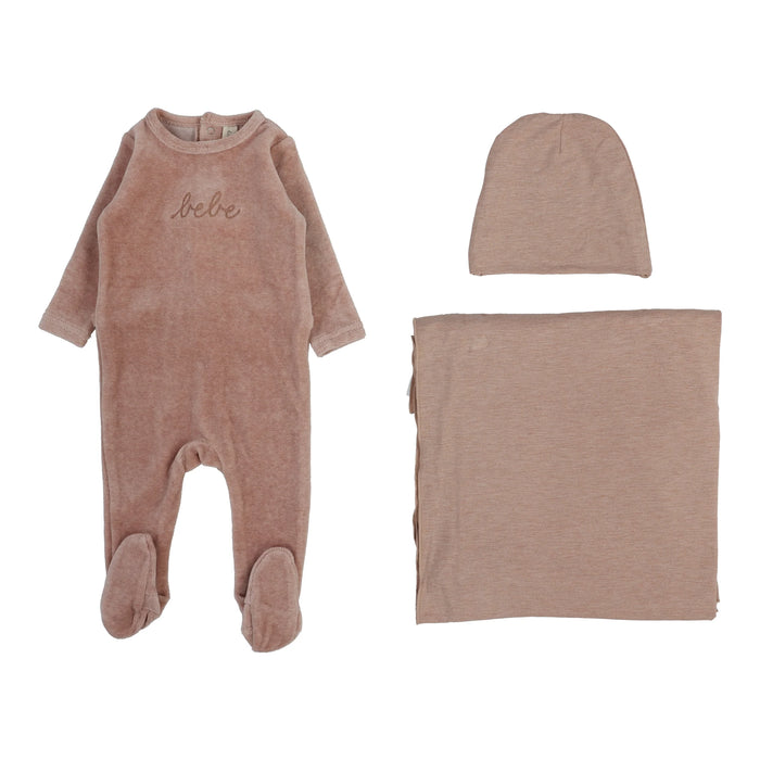 Velour Bebe Layette Set