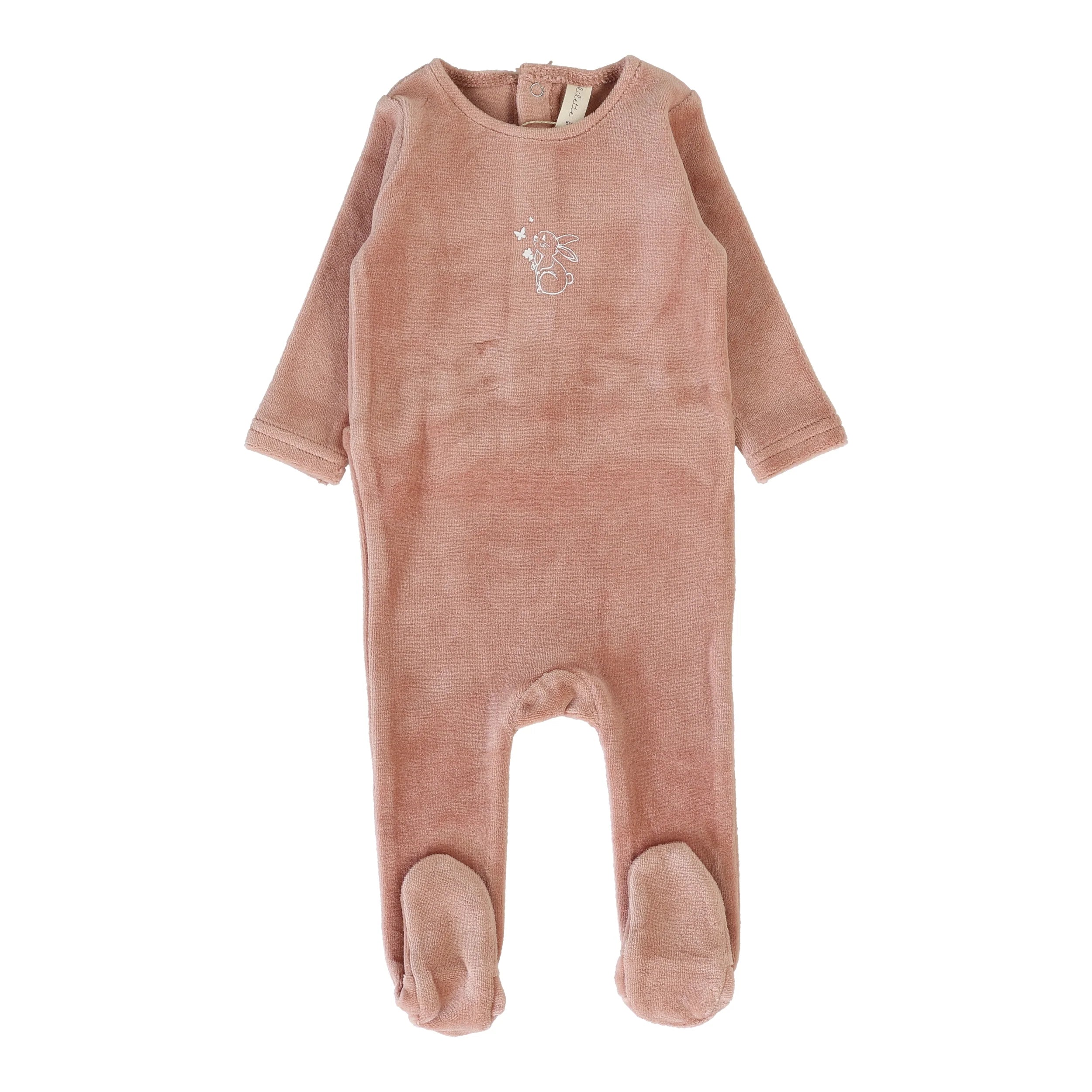 Velour Forest Graphic Footie