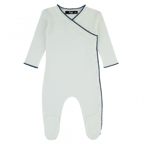 Bamboo Ribbed Kimono Footie