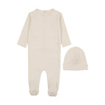 Winter White/Pale pink