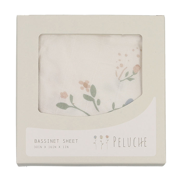 Floral Bassinet Sheet