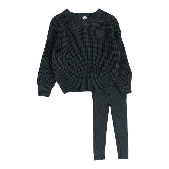 Knit VNeck Toddler Set