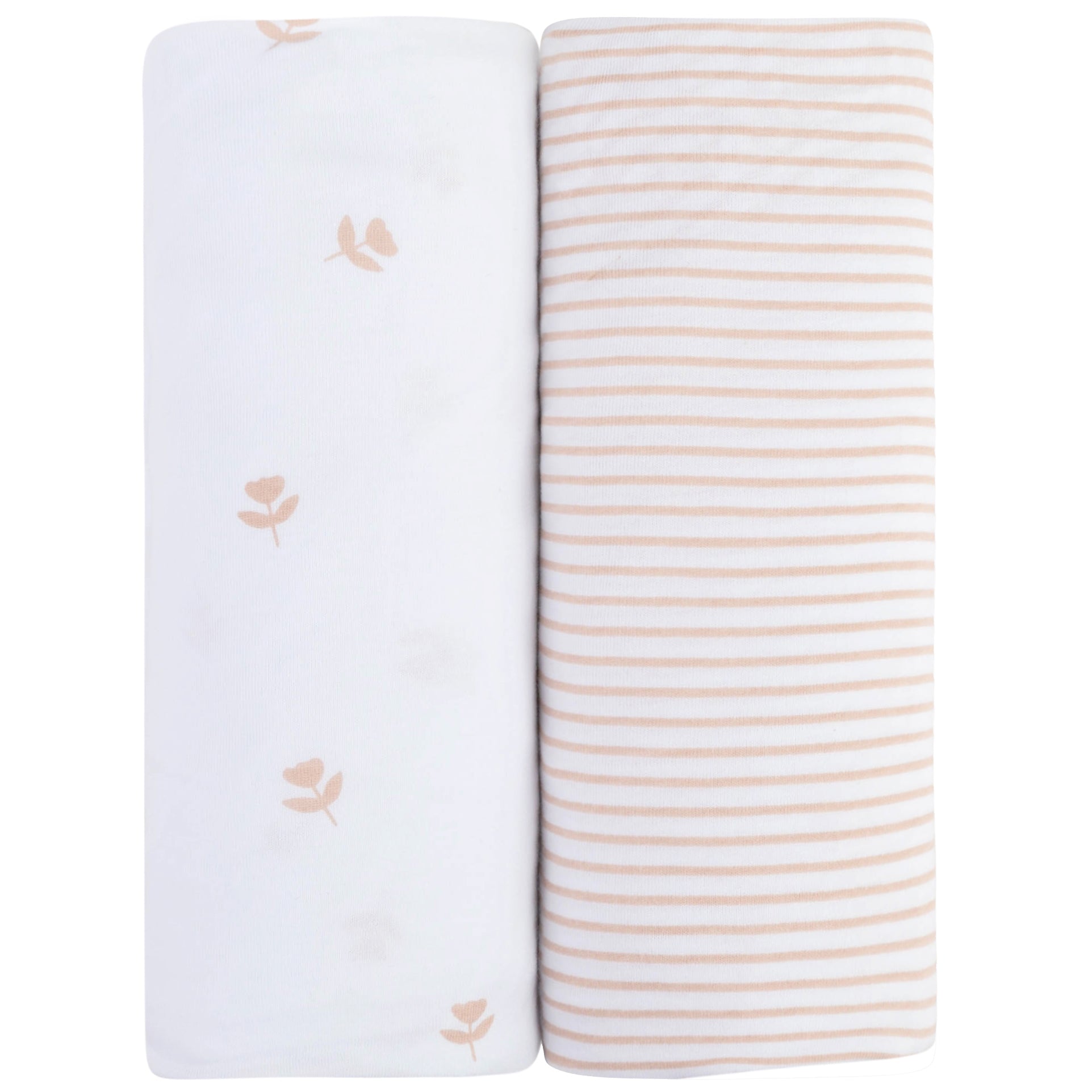 2 Pack Portable Crib Sheet
