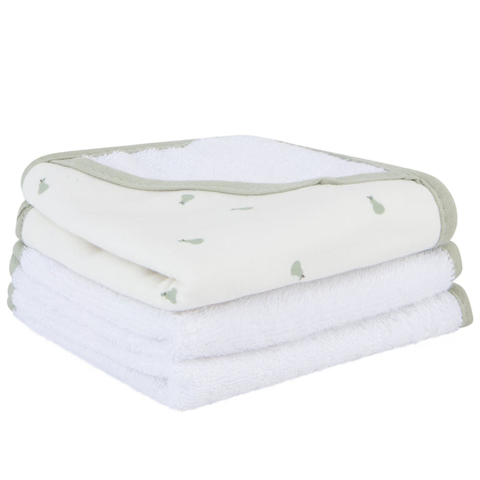 3 Pack Washcloth Set