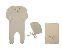 Muslin Applique Layette Set