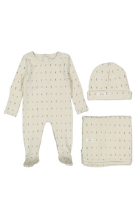 Abby Printed Layette Set