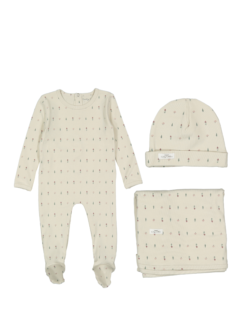 Abby Printed Layette Set