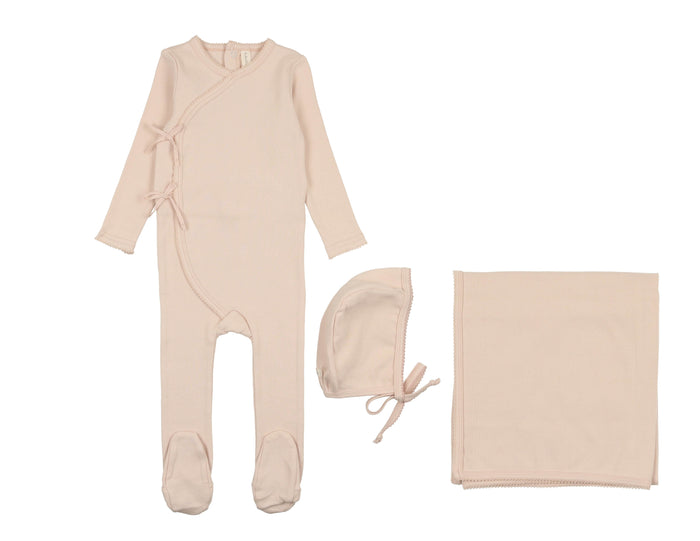 Vine Pointelle Layette Set