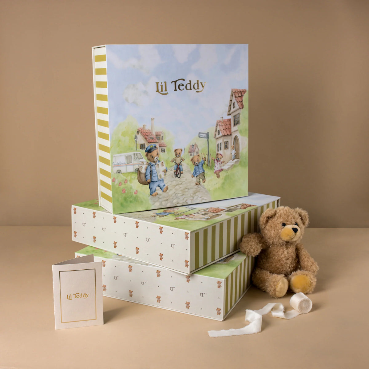 Lil Teddy's Merry Go Snuggle Blanket