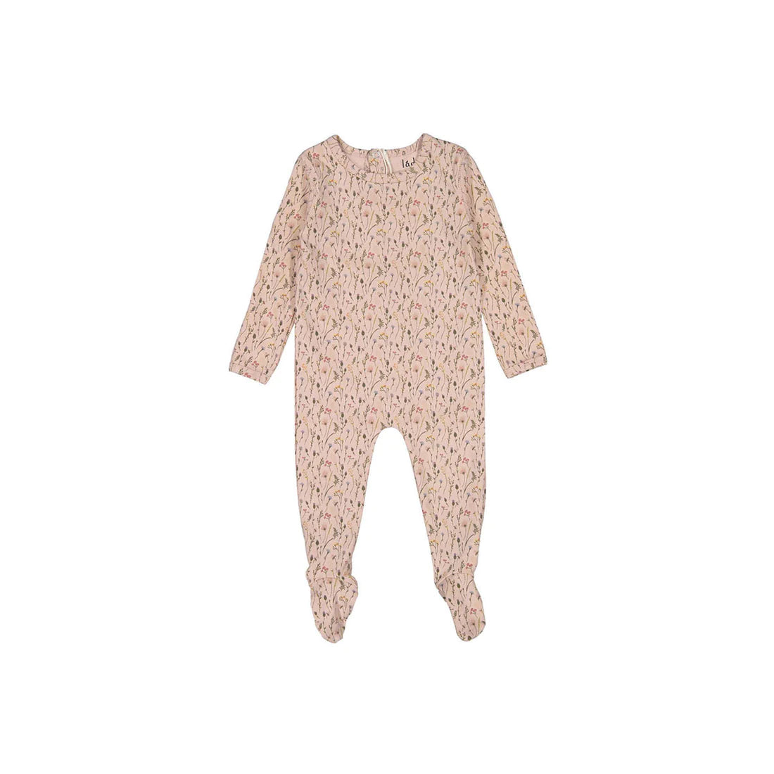 Ladida Meadow Print Footie