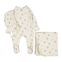 Watercolor Printed Layette Set