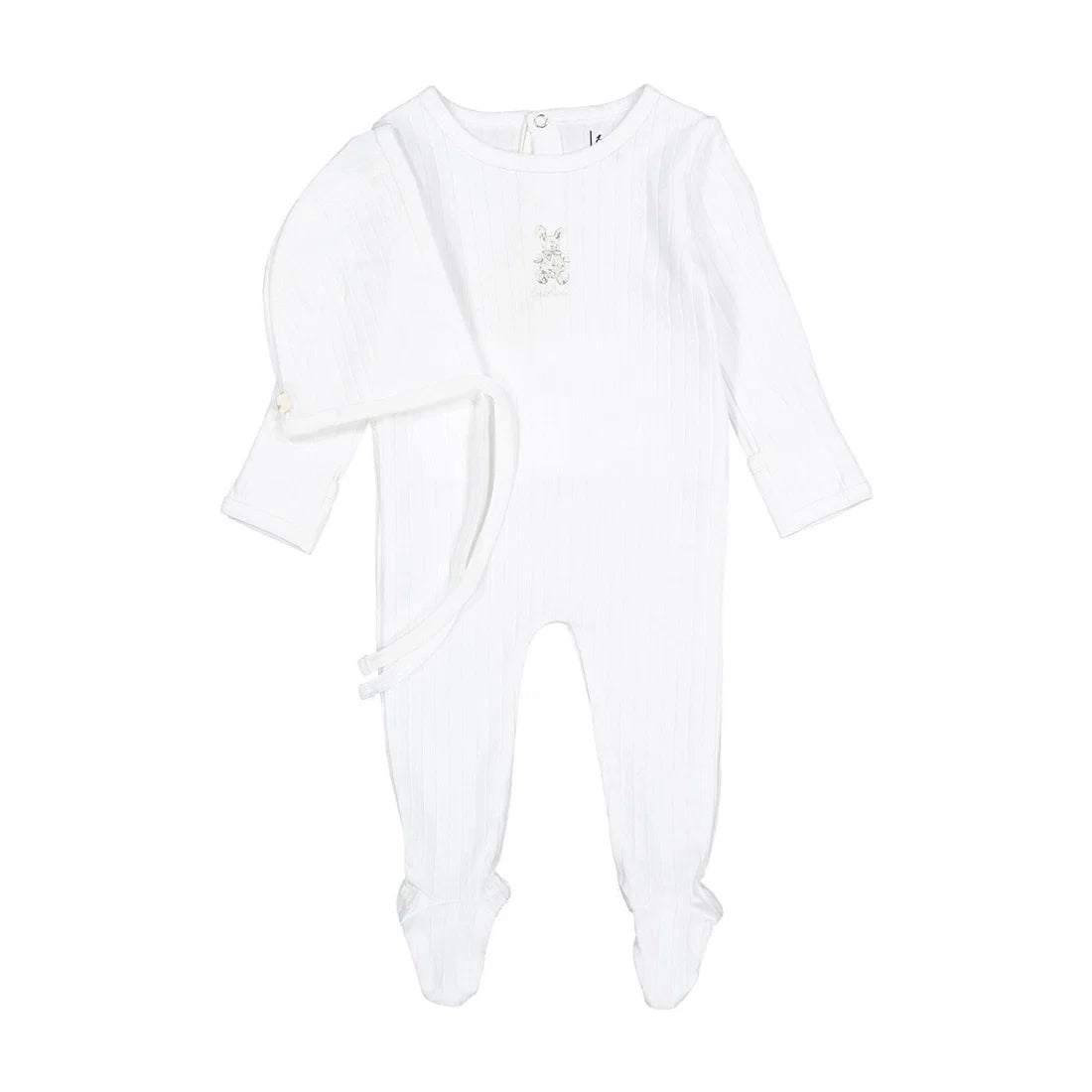 Bunny Footie & Bonnet