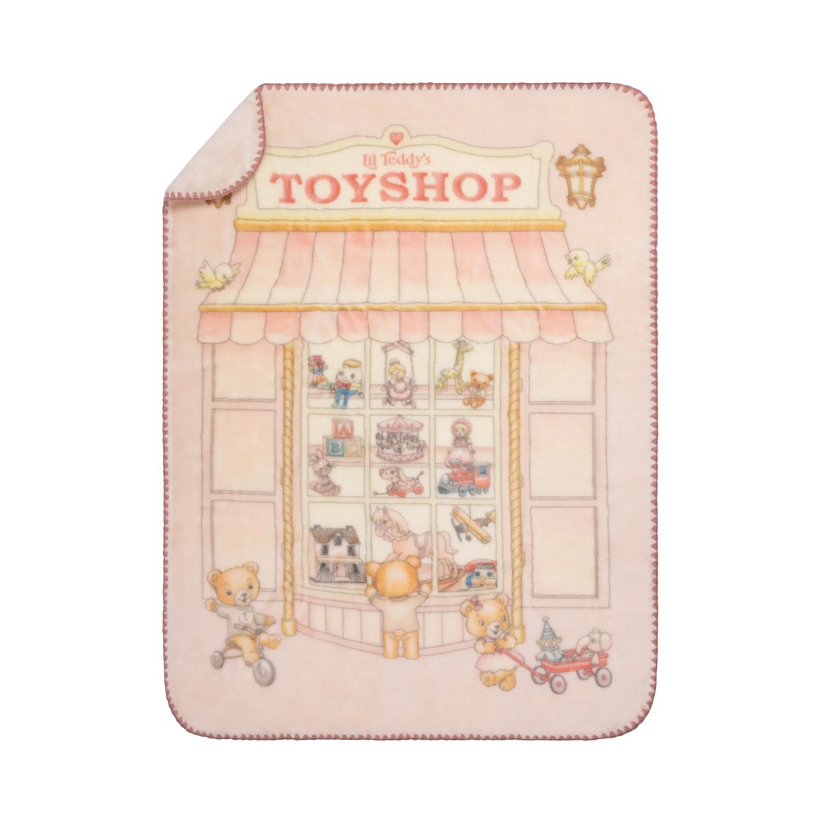 Lil Teddy's Toyshop Blanket