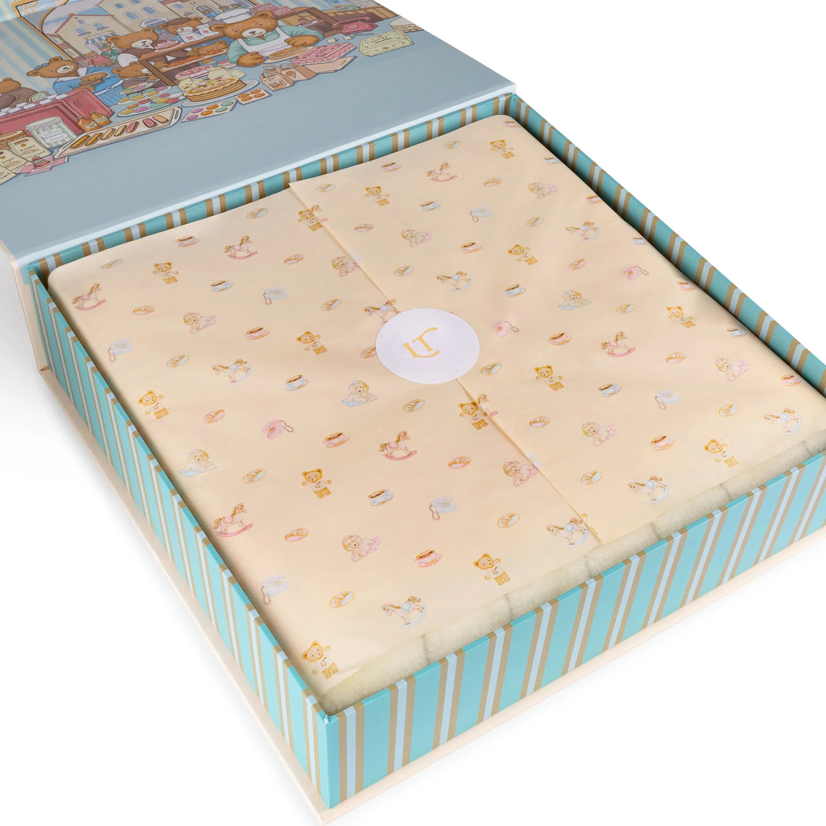 Lil Teddy's Toyshop Blanket