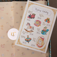 Lil Teddy's Toyshop Blanket