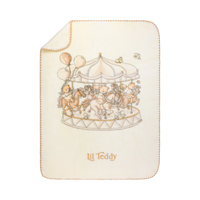 Lil Teddy's Merry Go Snuggle Blanket