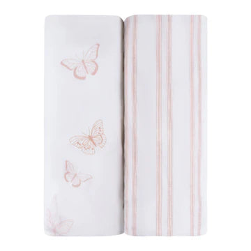 2 Pack Changing Pad Covers/Cradle Sheets