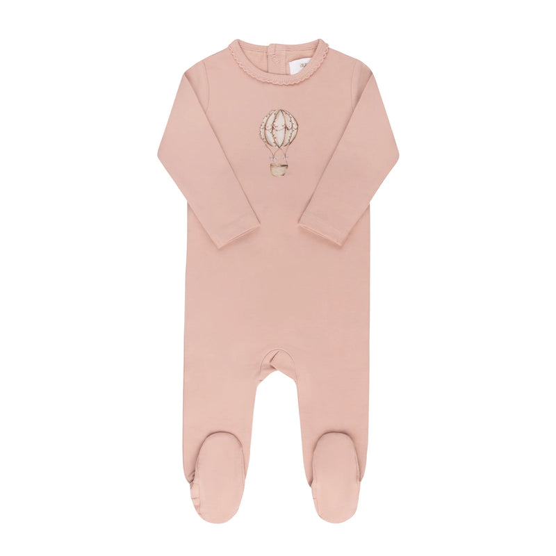 French Terry Hot Air Balloon Footie