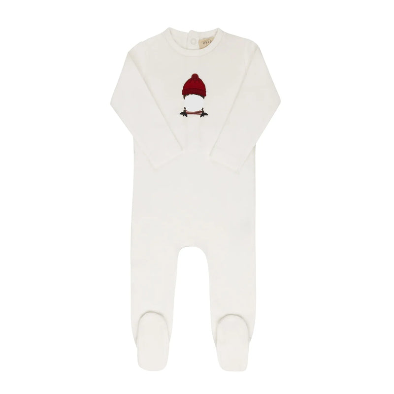 French Terry Autumn Kids Footie